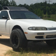 Illustration for article titled Somebody Built A Lifted Nissan 240SX Truck